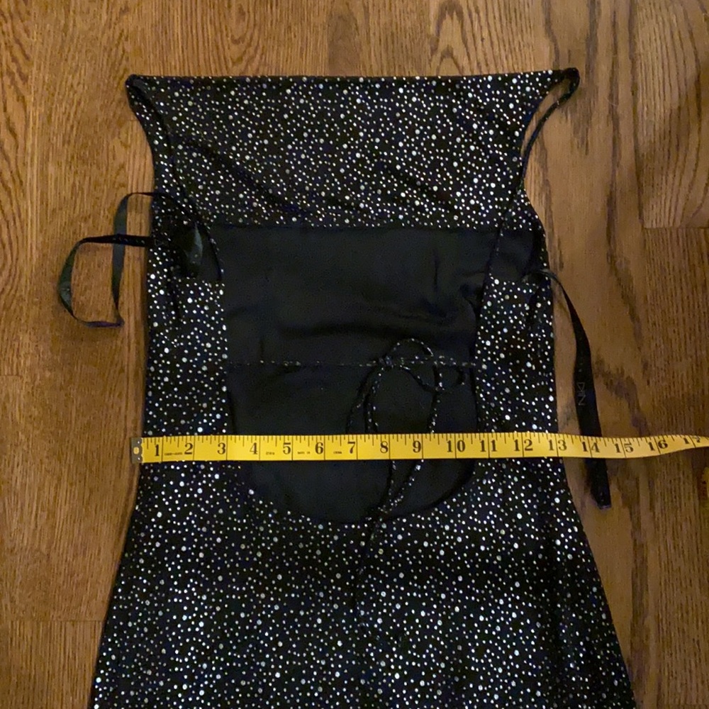 vintage open back maxi dress - Picture 9 of 10